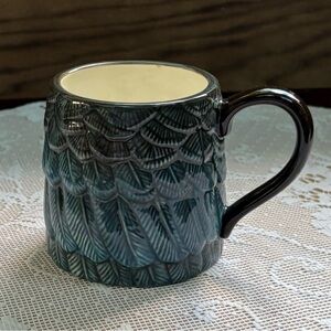 John Derian Feathers Mug